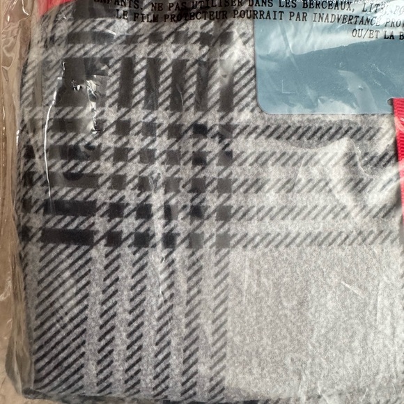 Hanes 2pc Sleep Set Mens Extra Large Black Gray Plaid Pajamas Waffle Fleece New - Picture 3 of 4